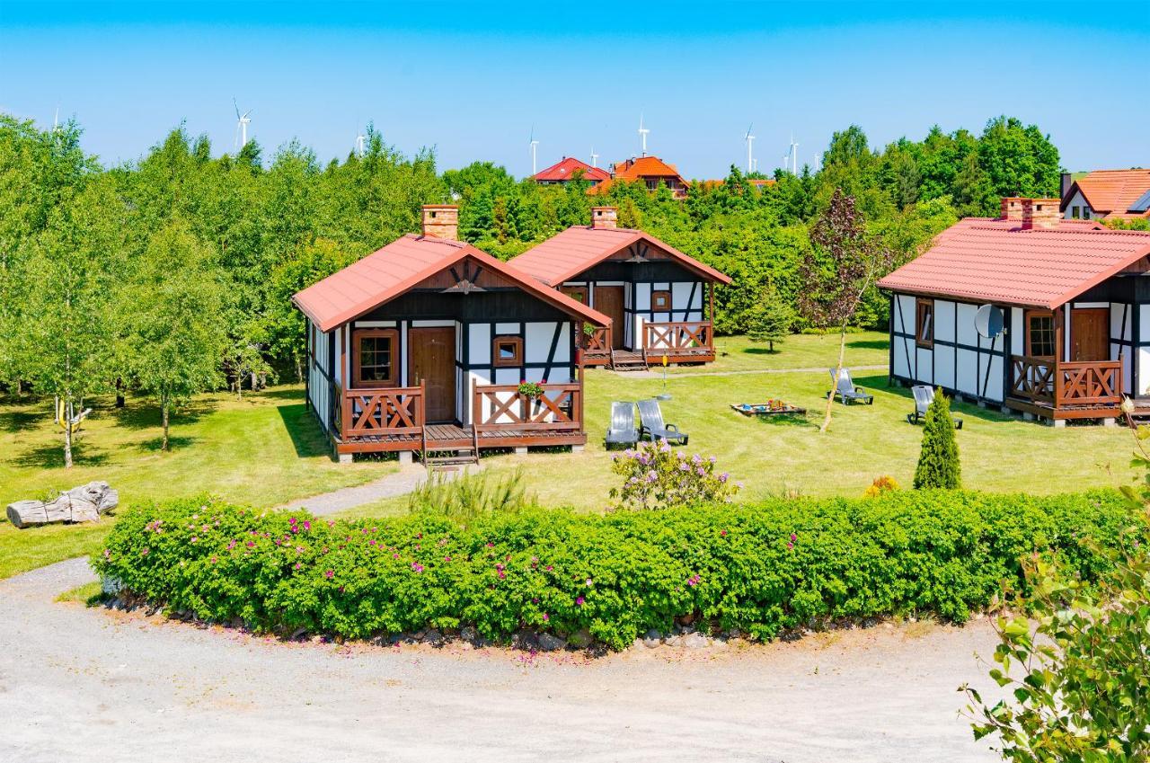 Domki Dzika Roza Ujście-Darłowskie Exterior foto