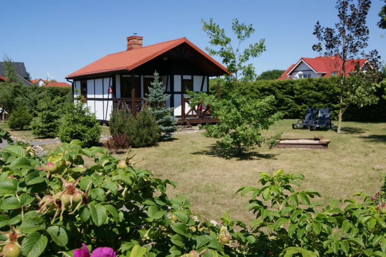 Domki Dzika Roza Ujście-Darłowskie Exterior foto